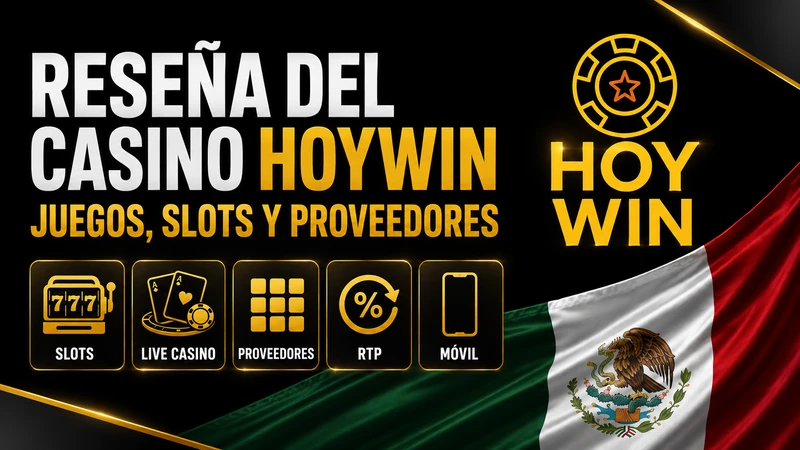 Juegos, slots y proveedores en casino Hoywin para México